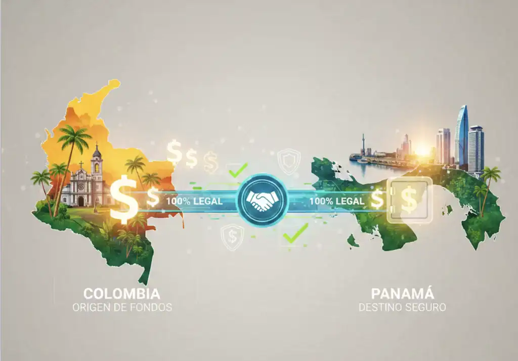 Cómo Mover y Resguardar Capital de Forma 100% Legal de Colombia a Panamá