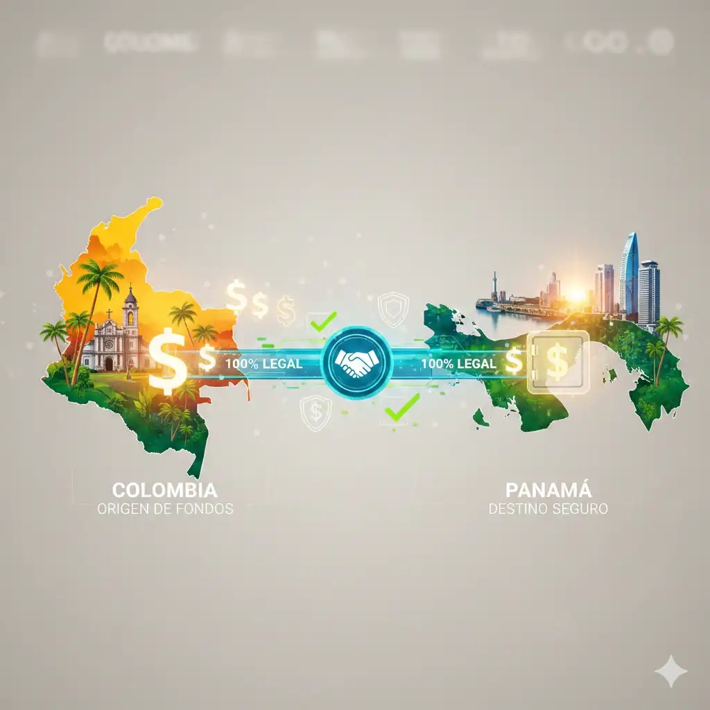 Cómo Mover y Resguardar Capital de Forma 100% Legal de Colombia a Panamá